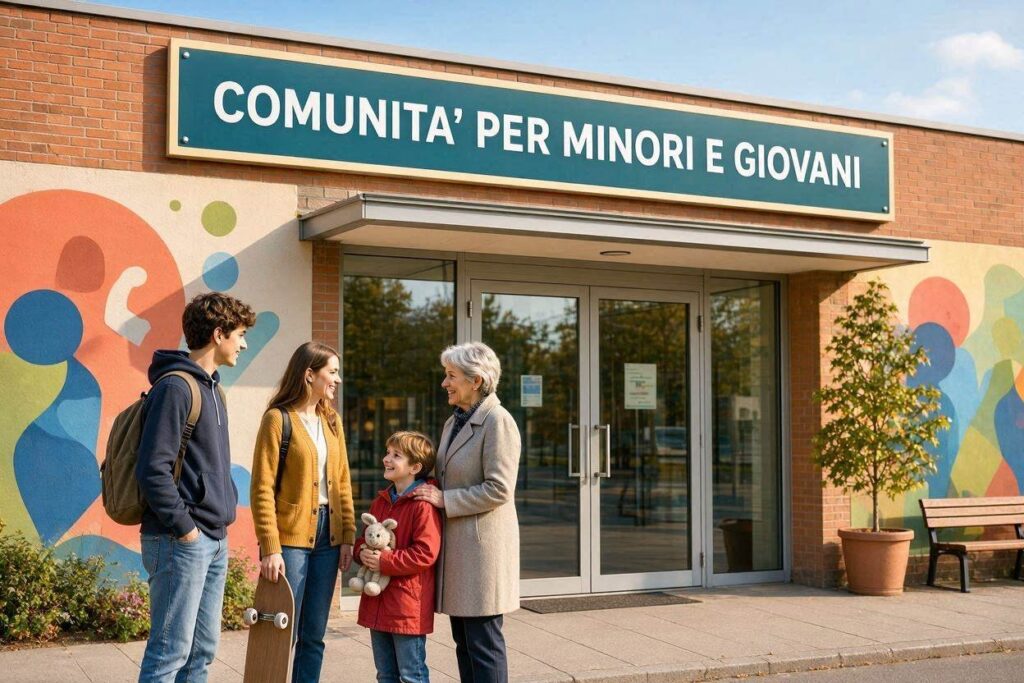 comunita per minori e giovani