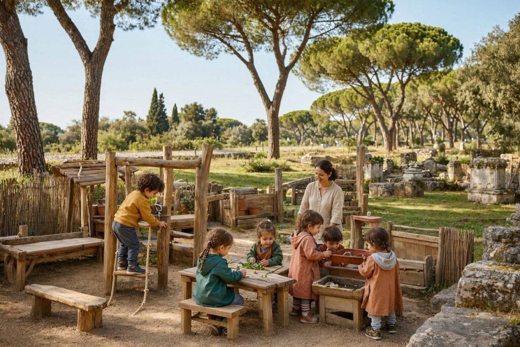 asilo nel bosco appia